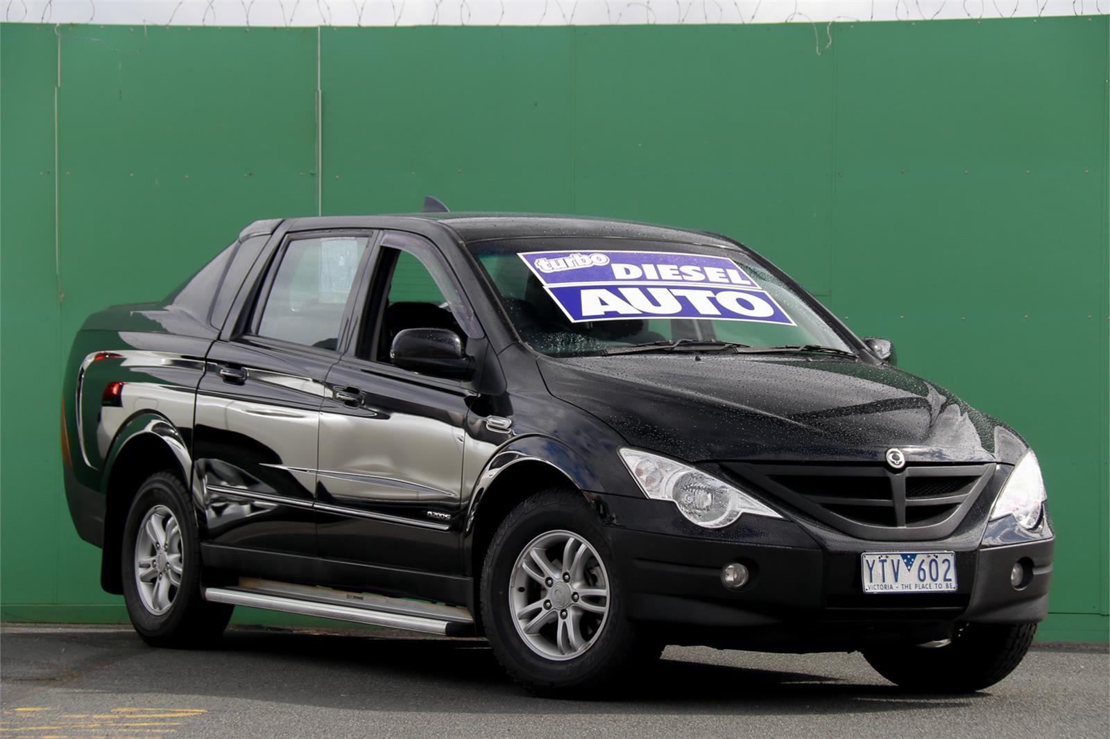 2011 SSANGYONG ACTYON SPORTS 100 SERIES SPORTS AUTOMATIC UTILITY