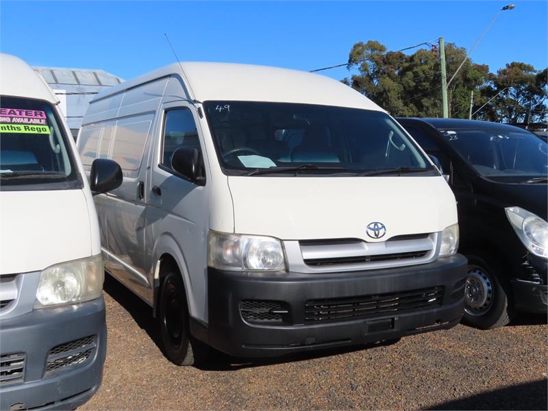 2009 TOYOTA HIACE TRH223R COMMUTER AUTOMATIC BUS