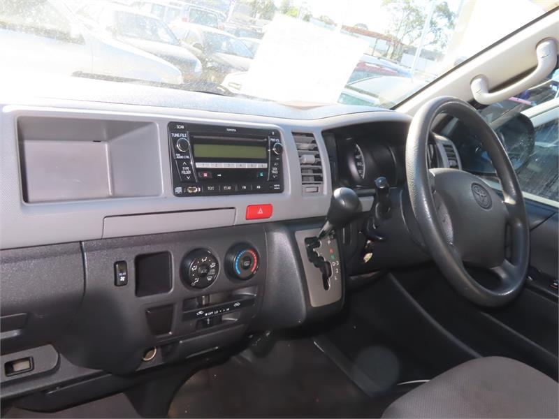 2009 TOYOTA HIACE TRH223R COMMUTER AUTOMATIC BUS