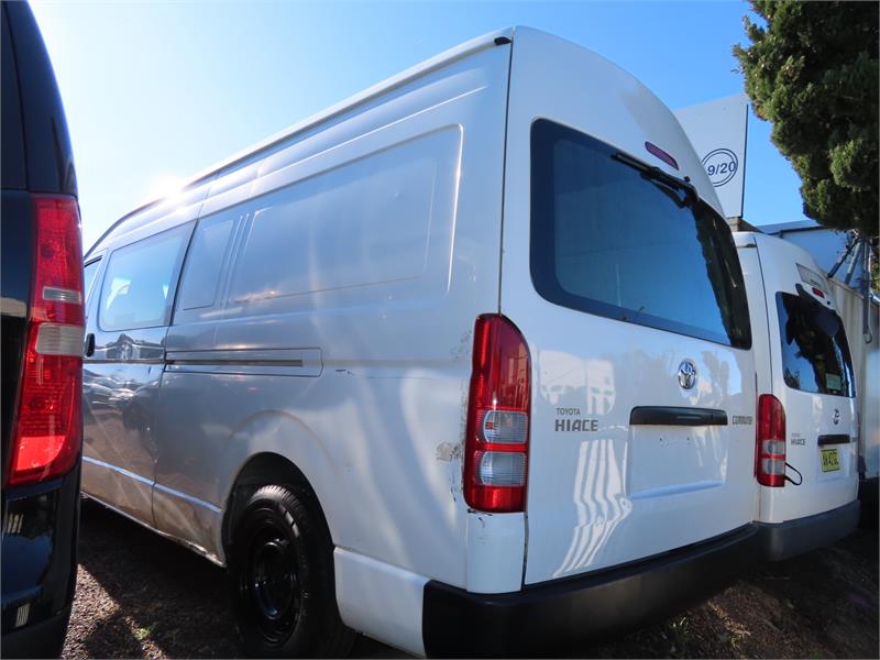 2009 TOYOTA HIACE TRH223R COMMUTER AUTOMATIC BUS