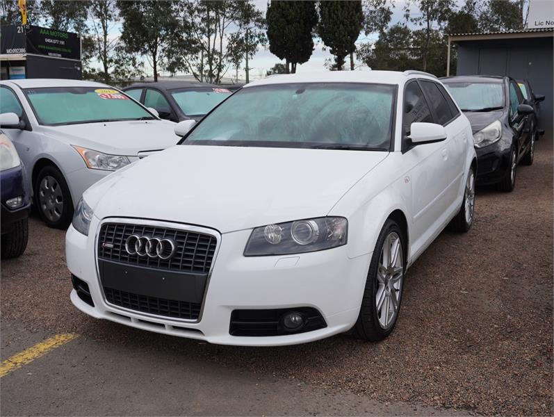 2008 AUDI A3 8P AMBITION SPORTS AUTOMATIC DUAL CLUTCH HATCHBACK