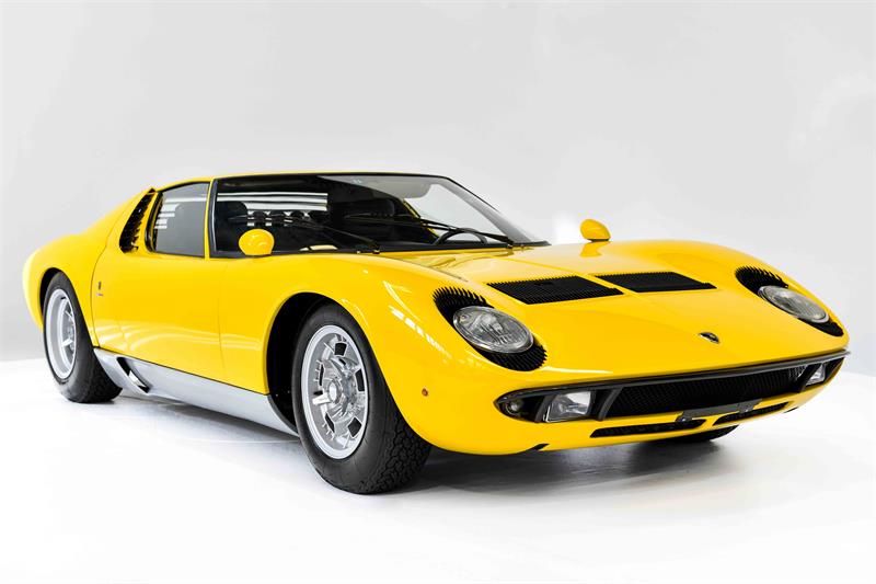 1968 LAMBORGHINI MIURA 5 SP MANUAL 2D COUPE