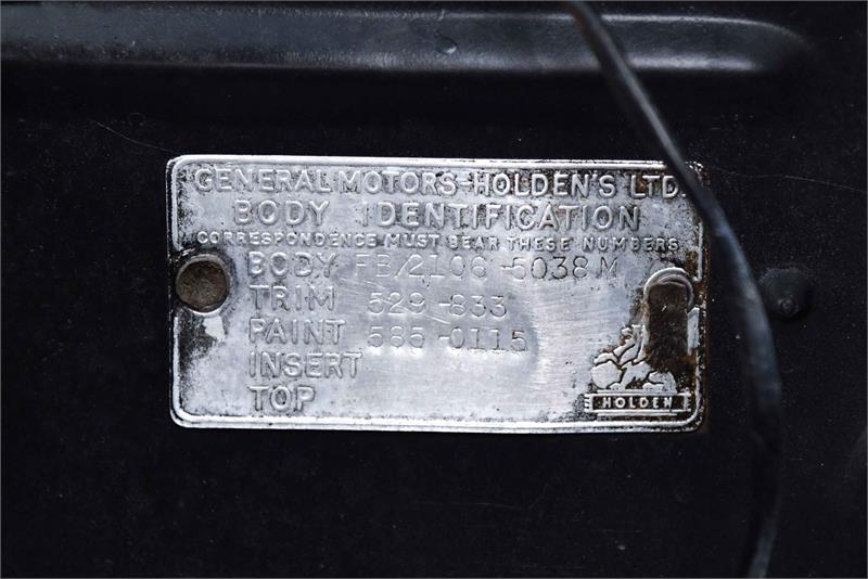 1960 HOLDEN FB FB MANUAL UTILITY