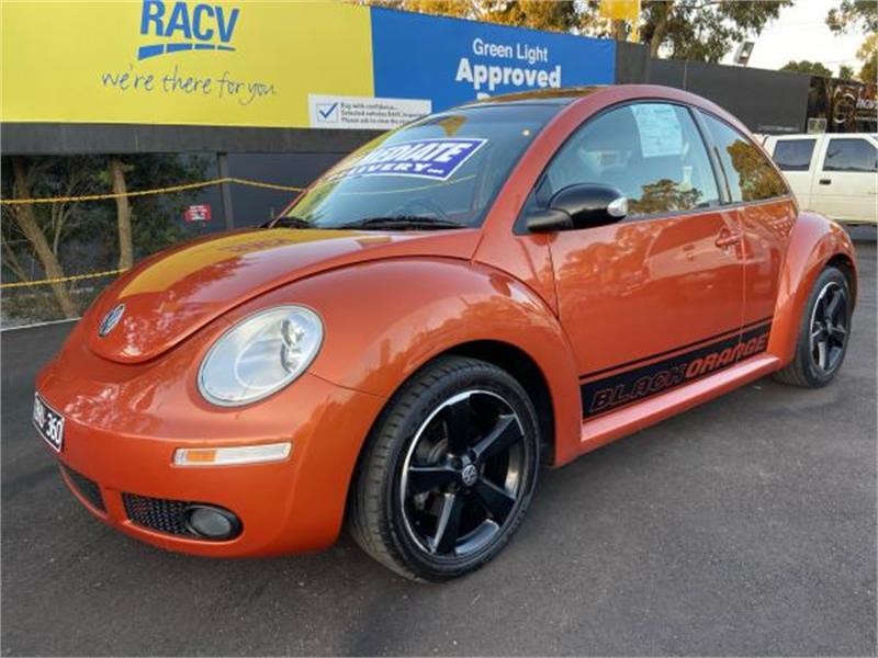 2010 VOLKSWAGEN BEETLE 9C BLACKORANGE 4SP 1.6I AUTOMATIC COUPE