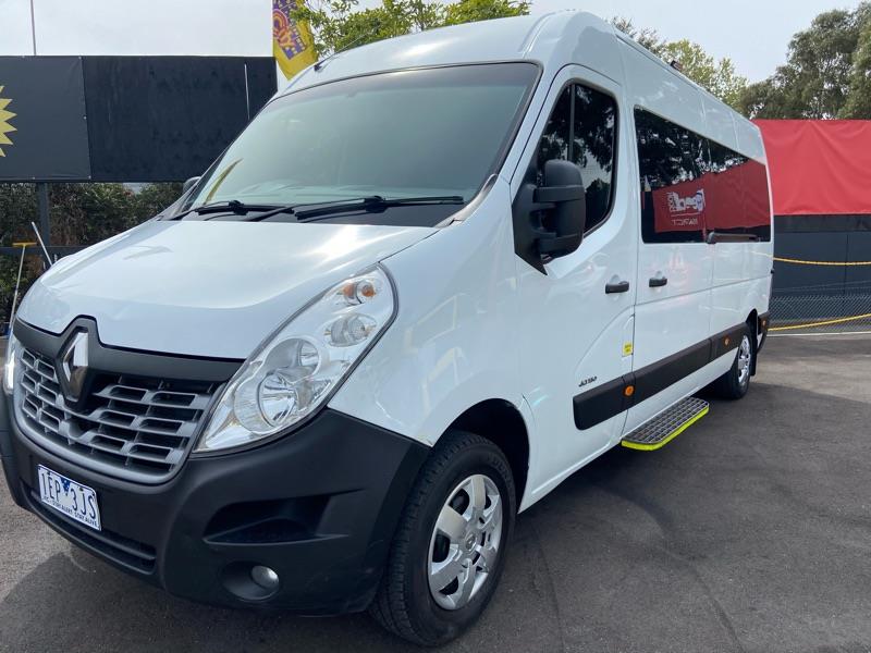 2015 RENAULT MASTER X62 WINDOW VAN MID ROOF LWB 5DR AMT 6SP 2.3DTT L3H SPORTS AUTOMATIC SINGLE CLUTCH VAN