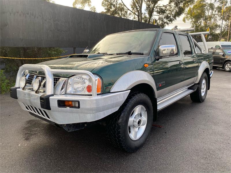 2008 NISSAN NAVARA D22 ST-R 4X4 2.5DT DUAL CAB 4DR 5SP MANUAL UTILITY