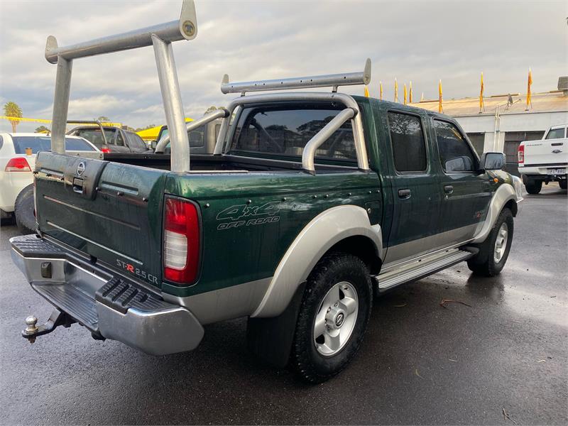 2008 NISSAN NAVARA D22 ST-R 4X4 2.5DT DUAL CAB 4DR 5SP MANUAL UTILITY