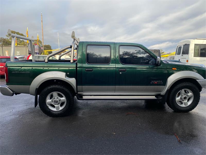 2008 NISSAN NAVARA D22 ST-R 4X4 2.5DT DUAL CAB 4DR 5SP MANUAL UTILITY