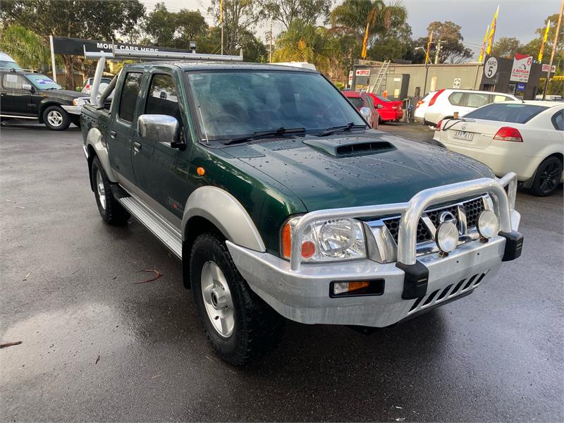 2008 NISSAN NAVARA D22 ST-R 4X4 2.5DT DUAL CAB 4DR 5SP MANUAL UTILITY