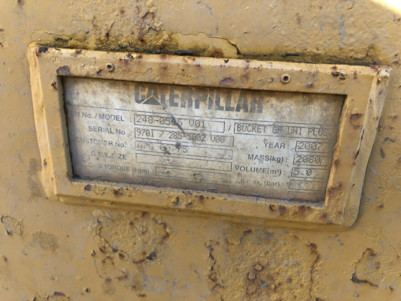 2008 CATERPILLAR 972H EXCAVATOR