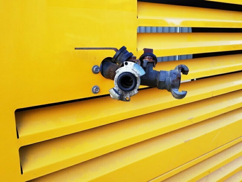2005 SULLIVAN PALATAK D013Q11CA SINGLE AXLE COMPRESSOR MOUNTED
