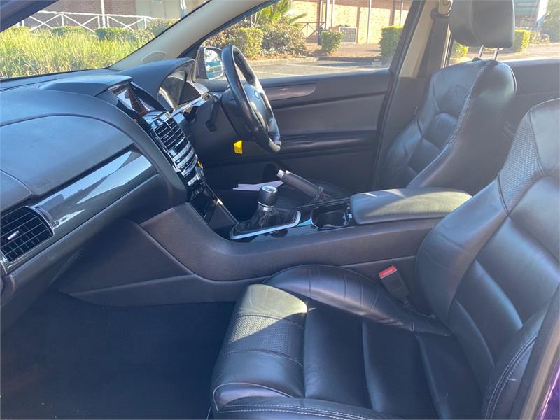 2010 FORD FALCON FG XR6 TURBO MANUAL SEDAN