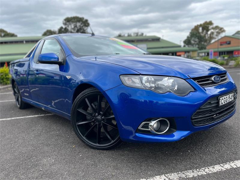 2012 FORD FALCON UTE FG MKII XR6 TURBO MANUAL UTILITY
