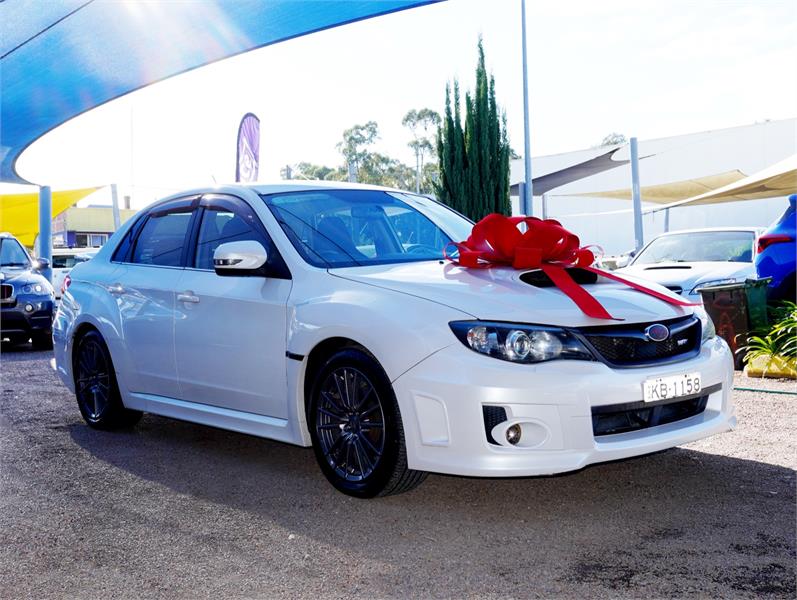 2011 SUBARU IMPREZA G3 WRX MANUAL SEDAN