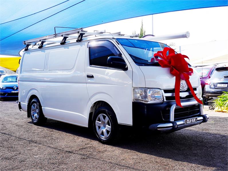 2013 TOYOTA HIACE TRH201R AUTOMATIC VAN