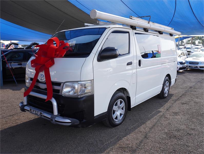 2013 TOYOTA HIACE TRH201R AUTOMATIC VAN