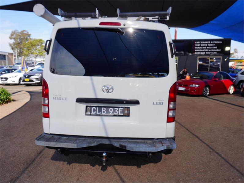 2013 TOYOTA HIACE TRH201R AUTOMATIC VAN
