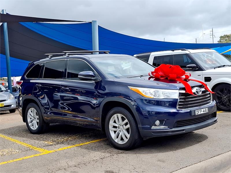 2014 TOYOTA KLUGER GSU55R GX SPORTS AUTOMATIC WAGON