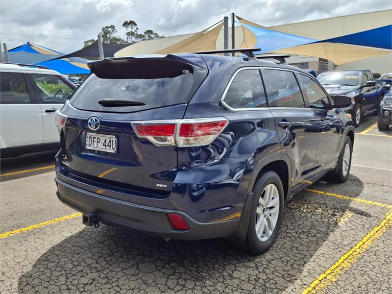 2014 TOYOTA KLUGER GSU55R GX SPORTS AUTOMATIC WAGON