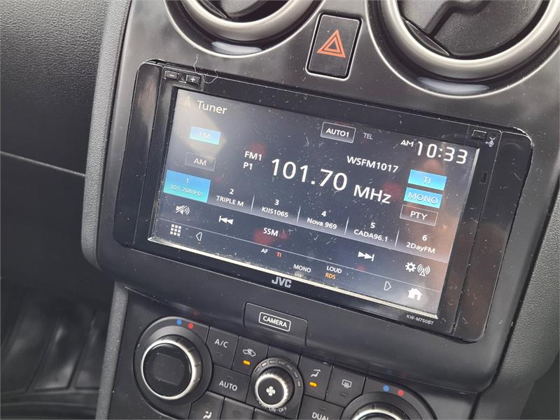 2013 NISSAN DUALIS J107 SERIES 3 +2 CONSTANTLY VARIABLE TRANSMISSION HATCHBACK
