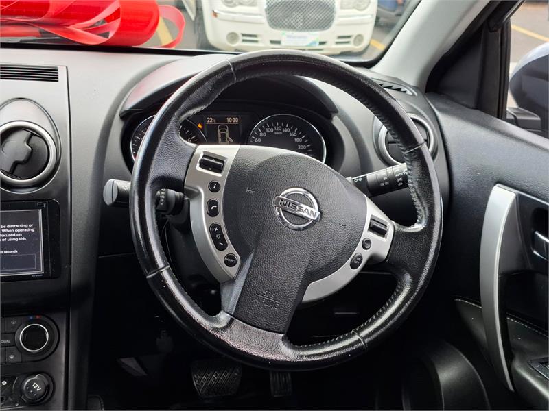 2013 NISSAN DUALIS J107 SERIES 3 +2 CONSTANTLY VARIABLE TRANSMISSION HATCHBACK