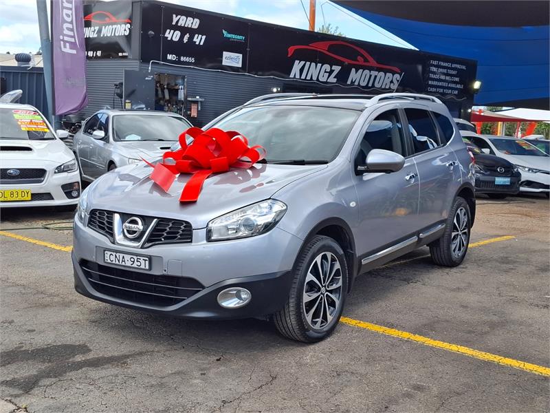 2013 NISSAN DUALIS J107 SERIES 3 +2 CONSTANTLY VARIABLE TRANSMISSION HATCHBACK