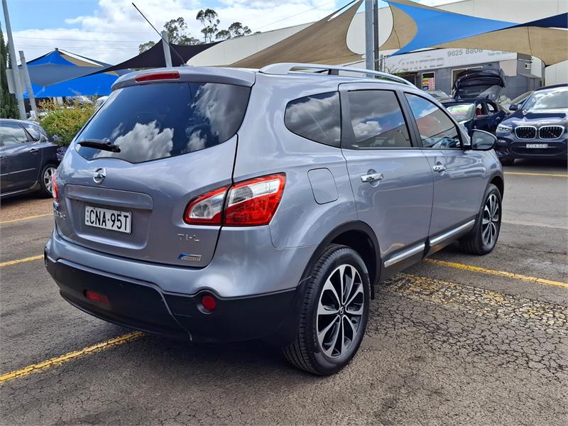 2013 NISSAN DUALIS J107 SERIES 3 +2 CONSTANTLY VARIABLE TRANSMISSION HATCHBACK