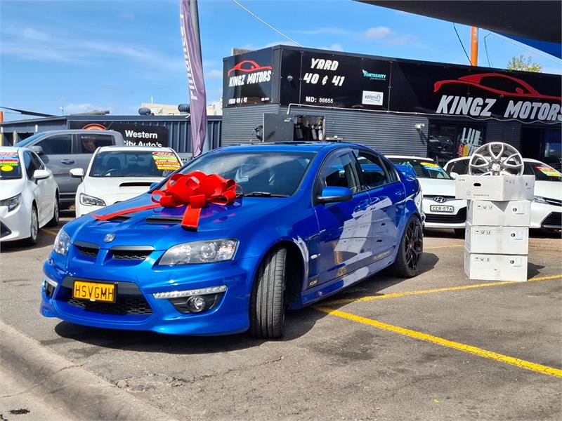 2010 HOLDEN SPECIAL VEHICLES CLUBSPORT E SERIES 2 R8 MANUAL SEDAN