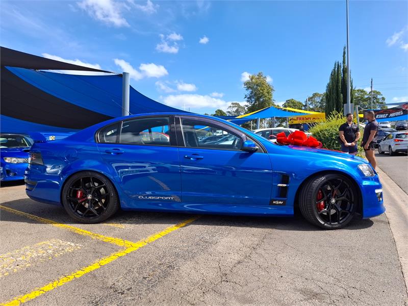 2010 HOLDEN SPECIAL VEHICLES CLUBSPORT E SERIES 2 R8 MANUAL SEDAN