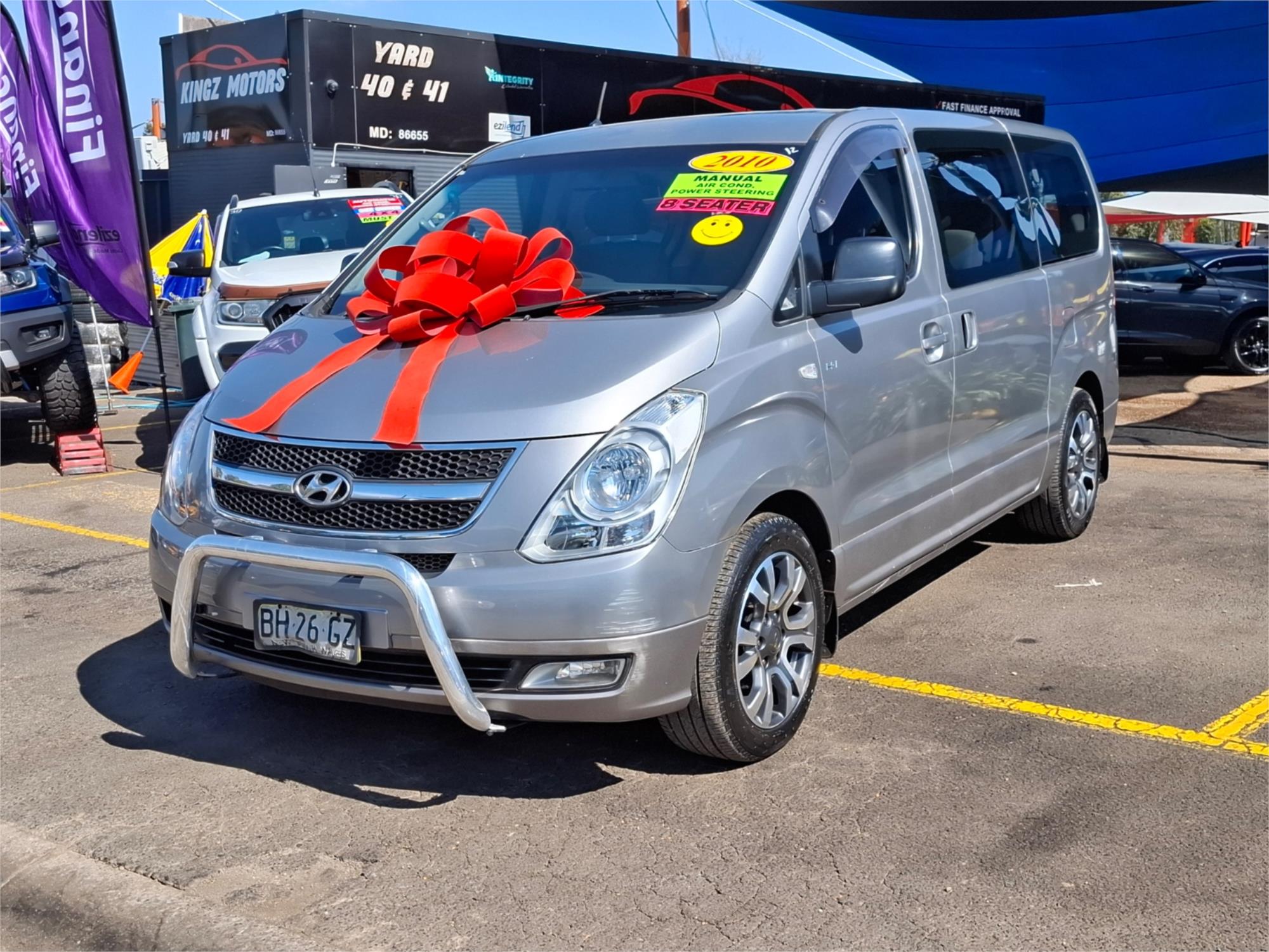 2010 HYUNDAI IMAX TQ-W 8ST 5DR MAN 5SP 781KG 2.5DT WAGON
