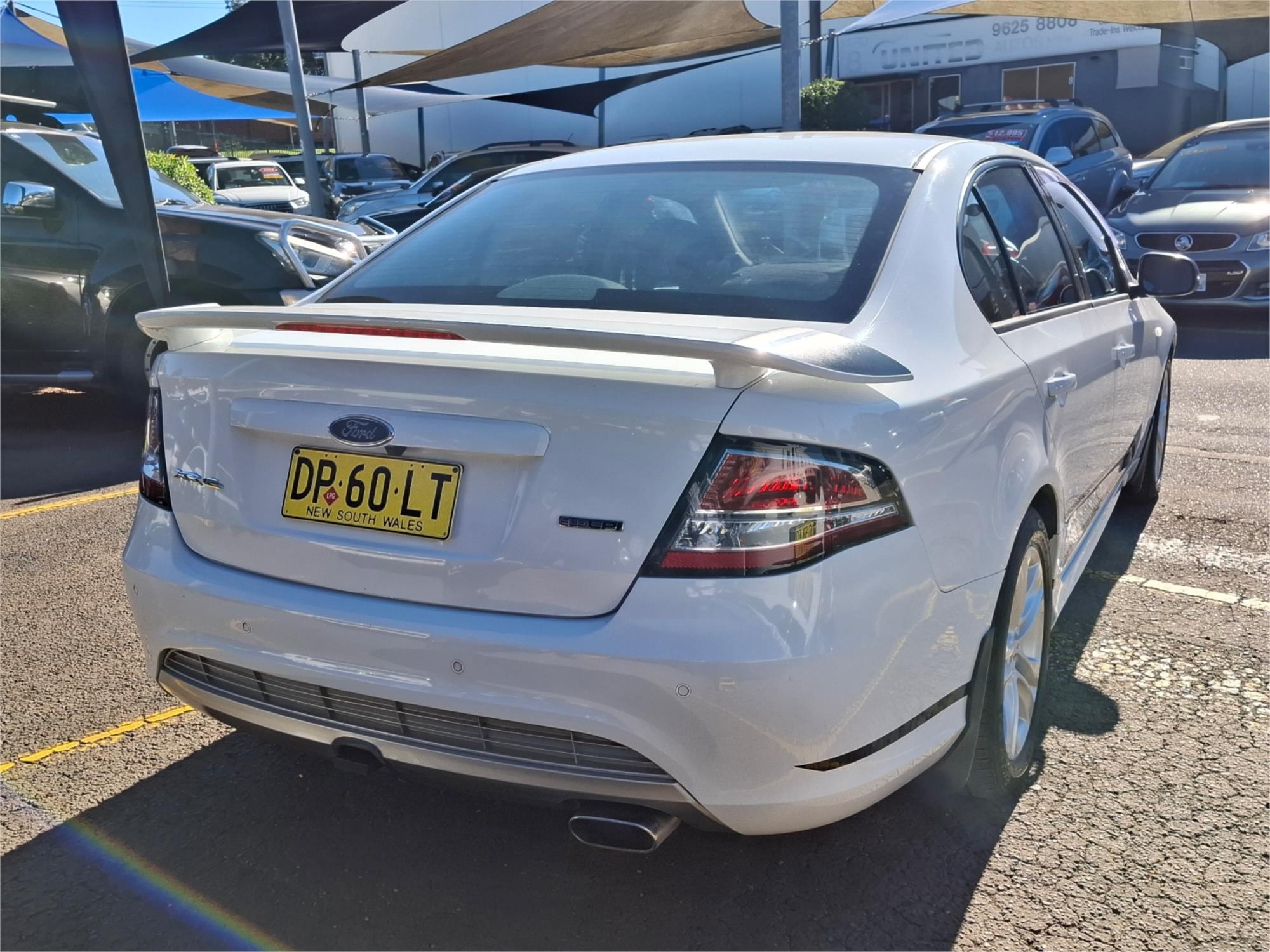 2012 FORD FALCON FG MKII XR6 SPORTS AUTOMATIC SEDAN