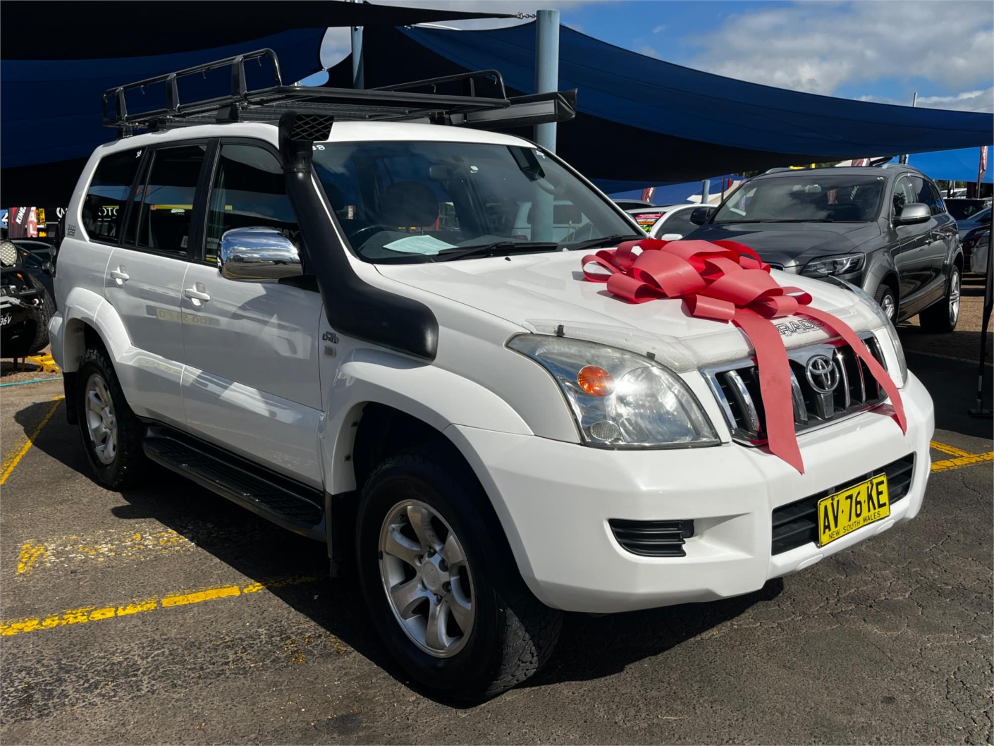 2008 TOYOTA LANDCRUISER KDJ120R 07 UPGRADE PRADO GX (4x4) 5 SP AUTOMATIC 4D WAGON