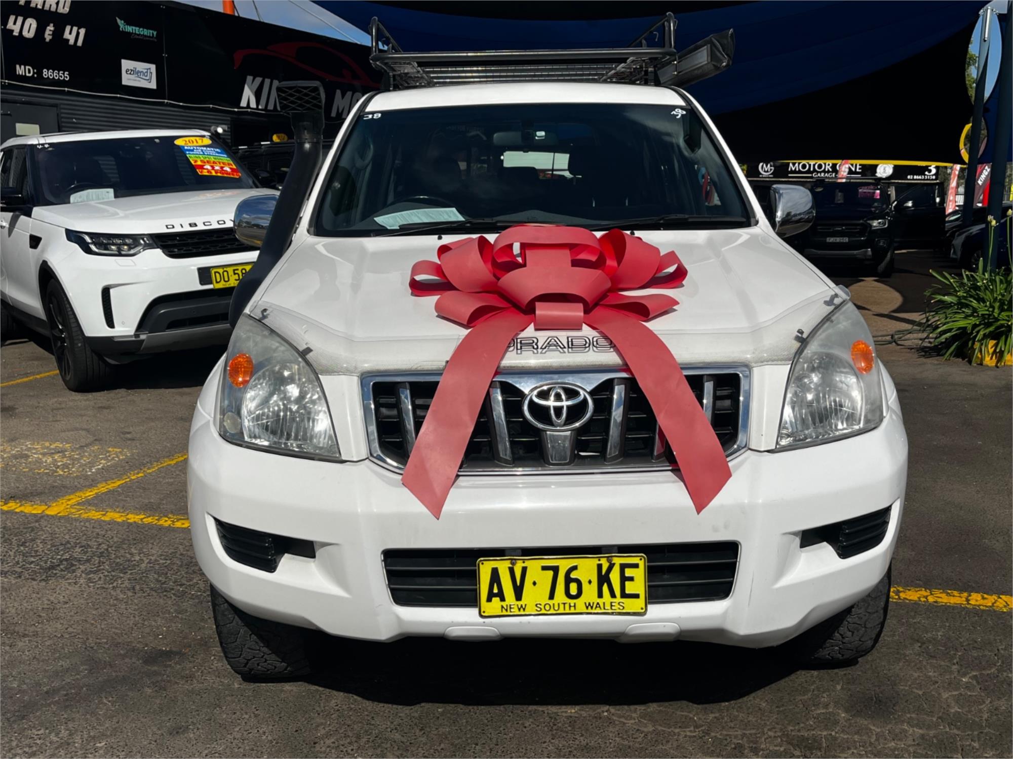 2008 TOYOTA LANDCRUISER KDJ120R 07 UPGRADE PRADO GX (4x4) 5 SP AUTOMATIC 4D WAGON
