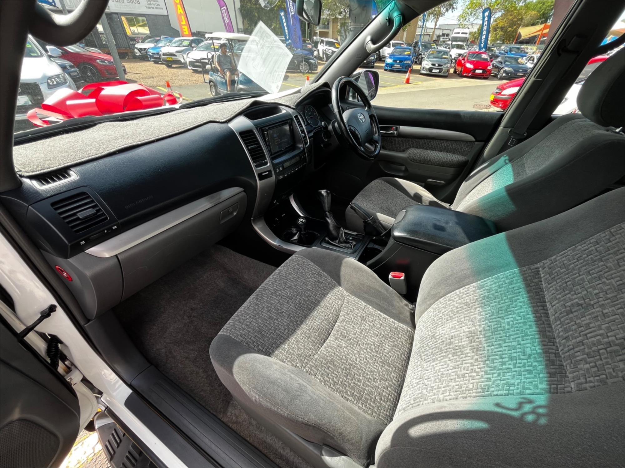 2008 TOYOTA LANDCRUISER KDJ120R 07 UPGRADE PRADO GX (4x4) 5 SP AUTOMATIC 4D WAGON