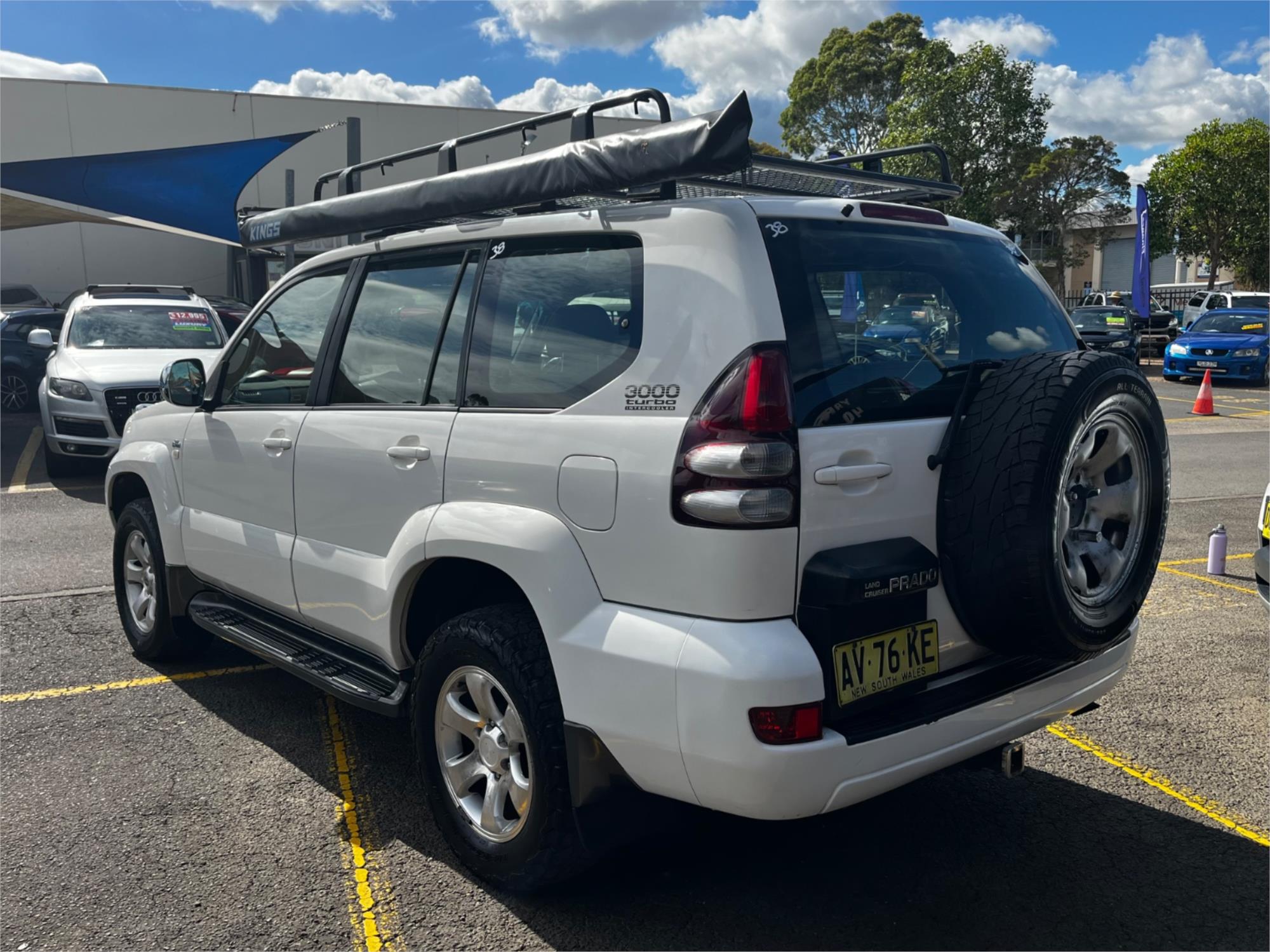 2008 TOYOTA LANDCRUISER KDJ120R 07 UPGRADE PRADO GX (4x4) 5 SP AUTOMATIC 4D WAGON