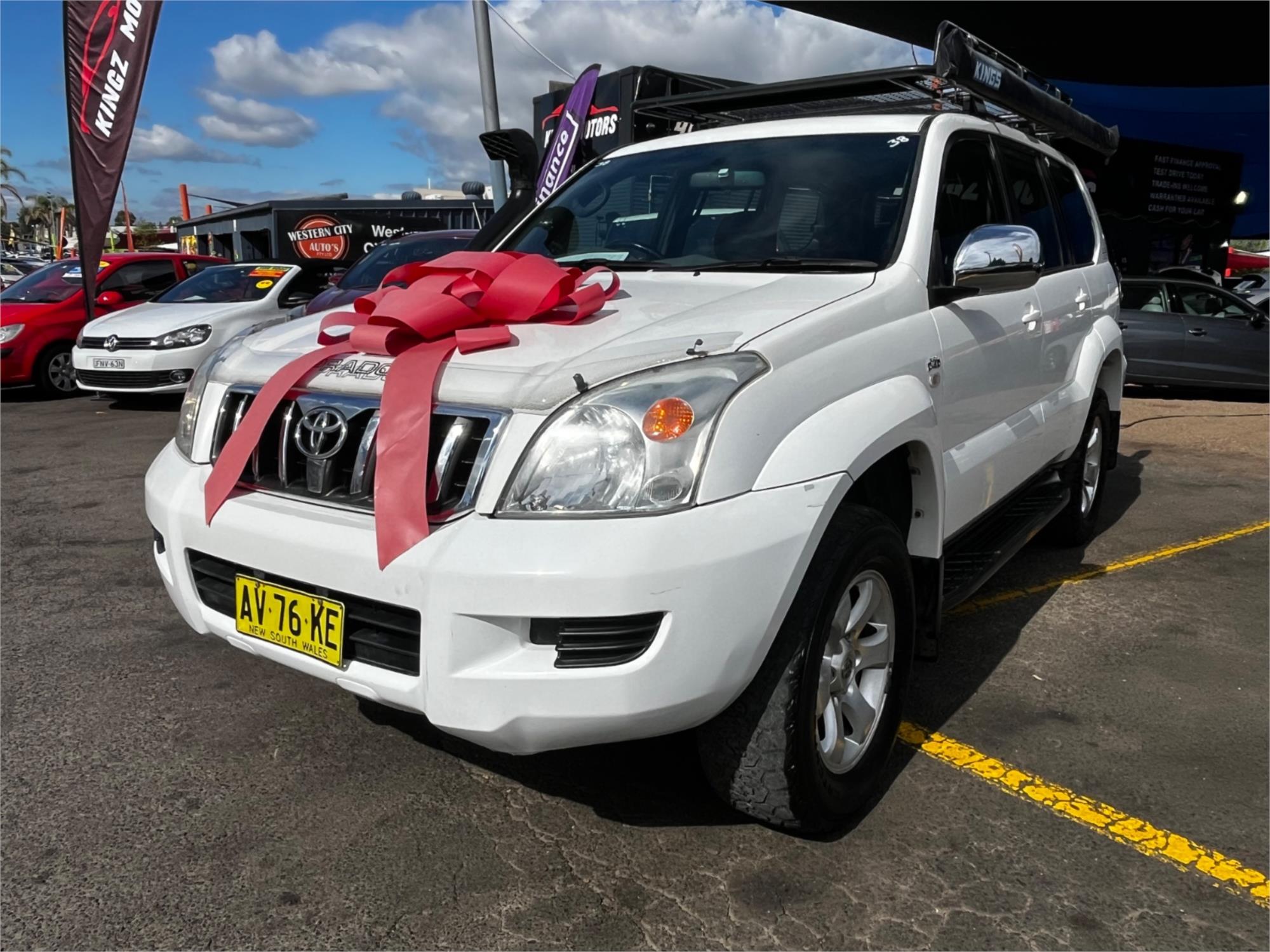 2008 TOYOTA LANDCRUISER KDJ120R 07 UPGRADE PRADO GX (4x4) 5 SP AUTOMATIC 4D WAGON