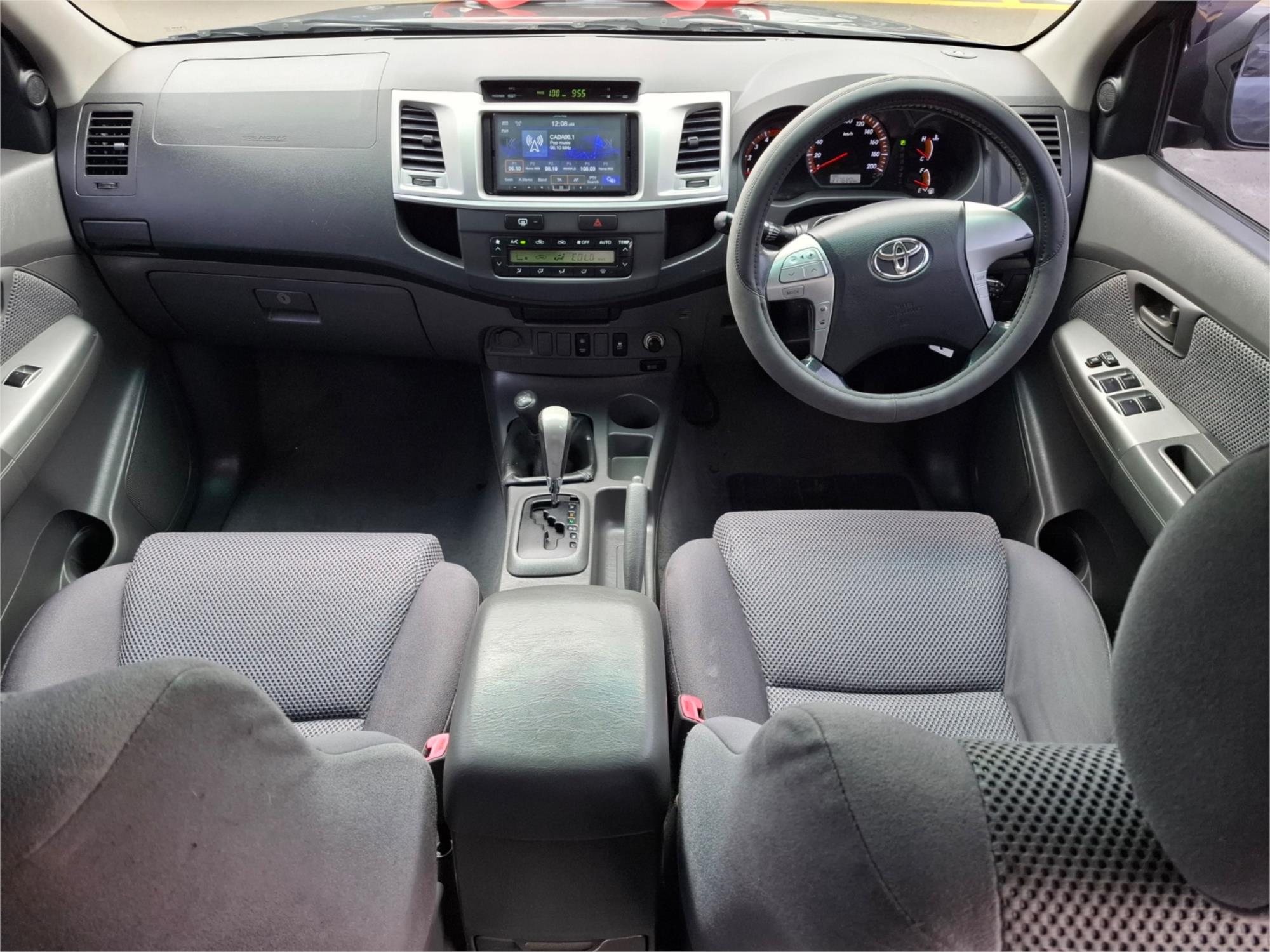 2012 TOYOTA HILUX KUN26R MY12 SR5 (4x4) 4 SP AUTOMATIC DUAL CAB P/UP