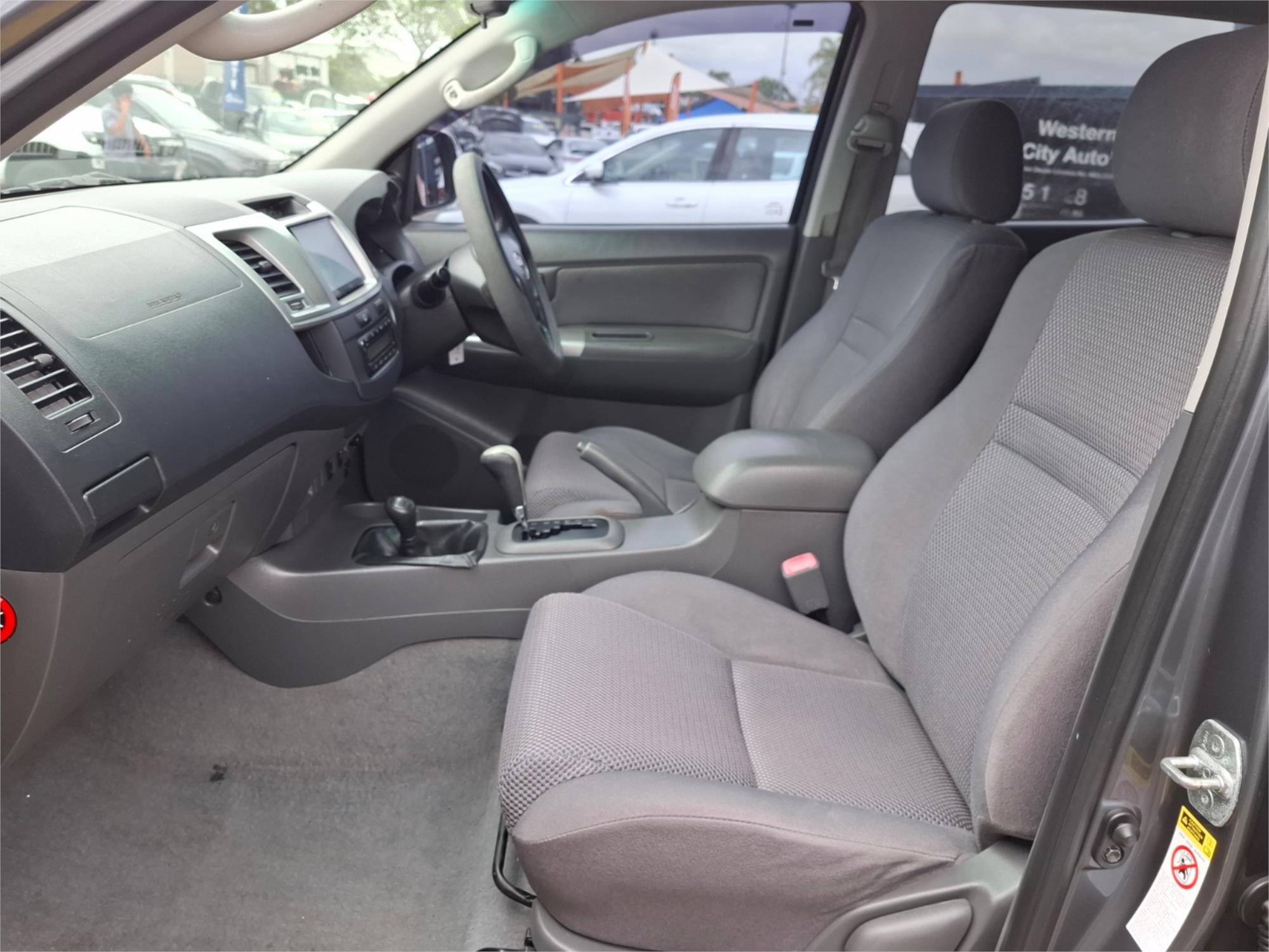 2012 TOYOTA HILUX KUN26R MY12 SR5 (4x4) 4 SP AUTOMATIC DUAL CAB P/UP