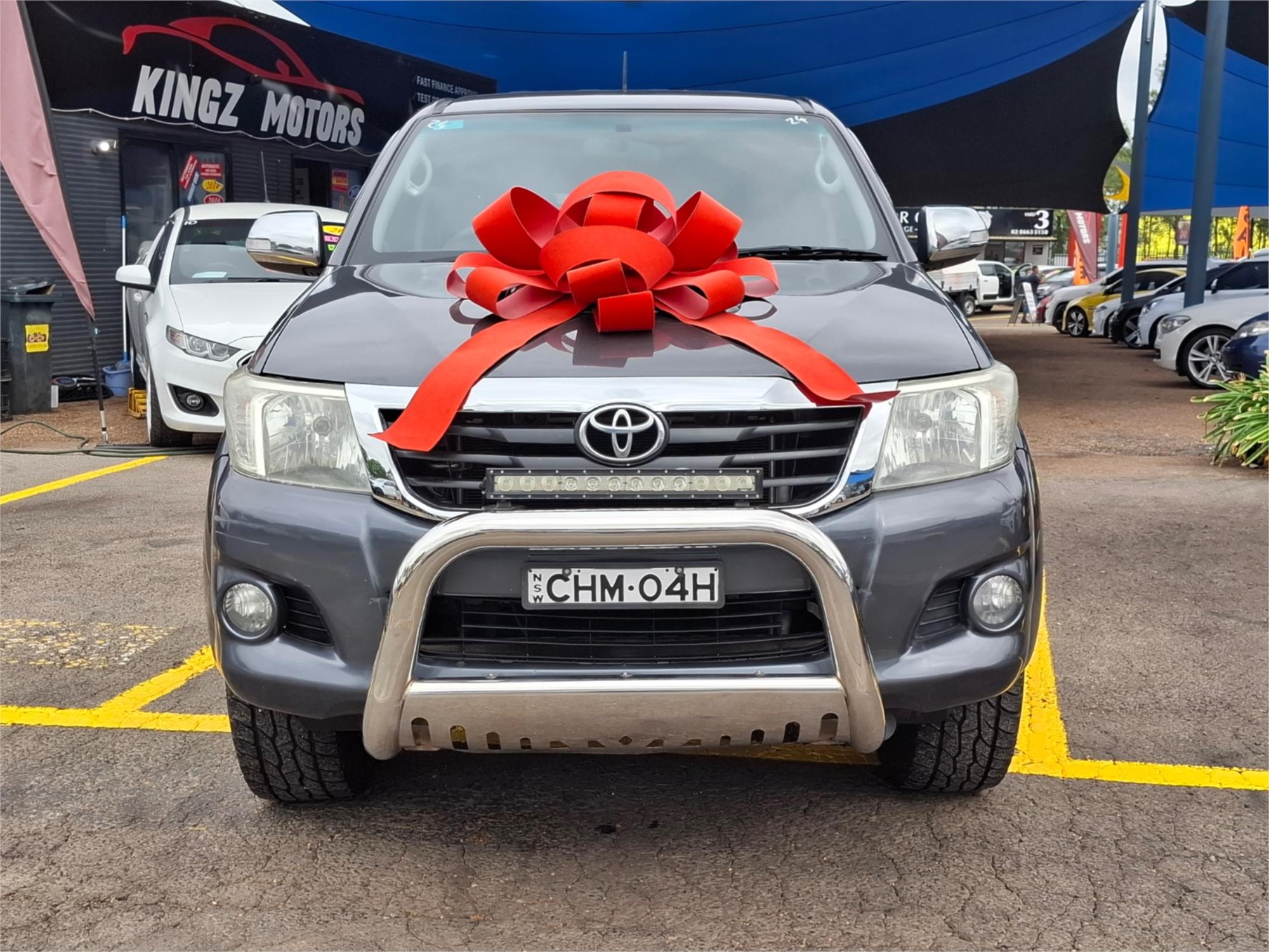 2012 TOYOTA HILUX KUN26R MY12 SR5 (4x4) 4 SP AUTOMATIC DUAL CAB P/UP