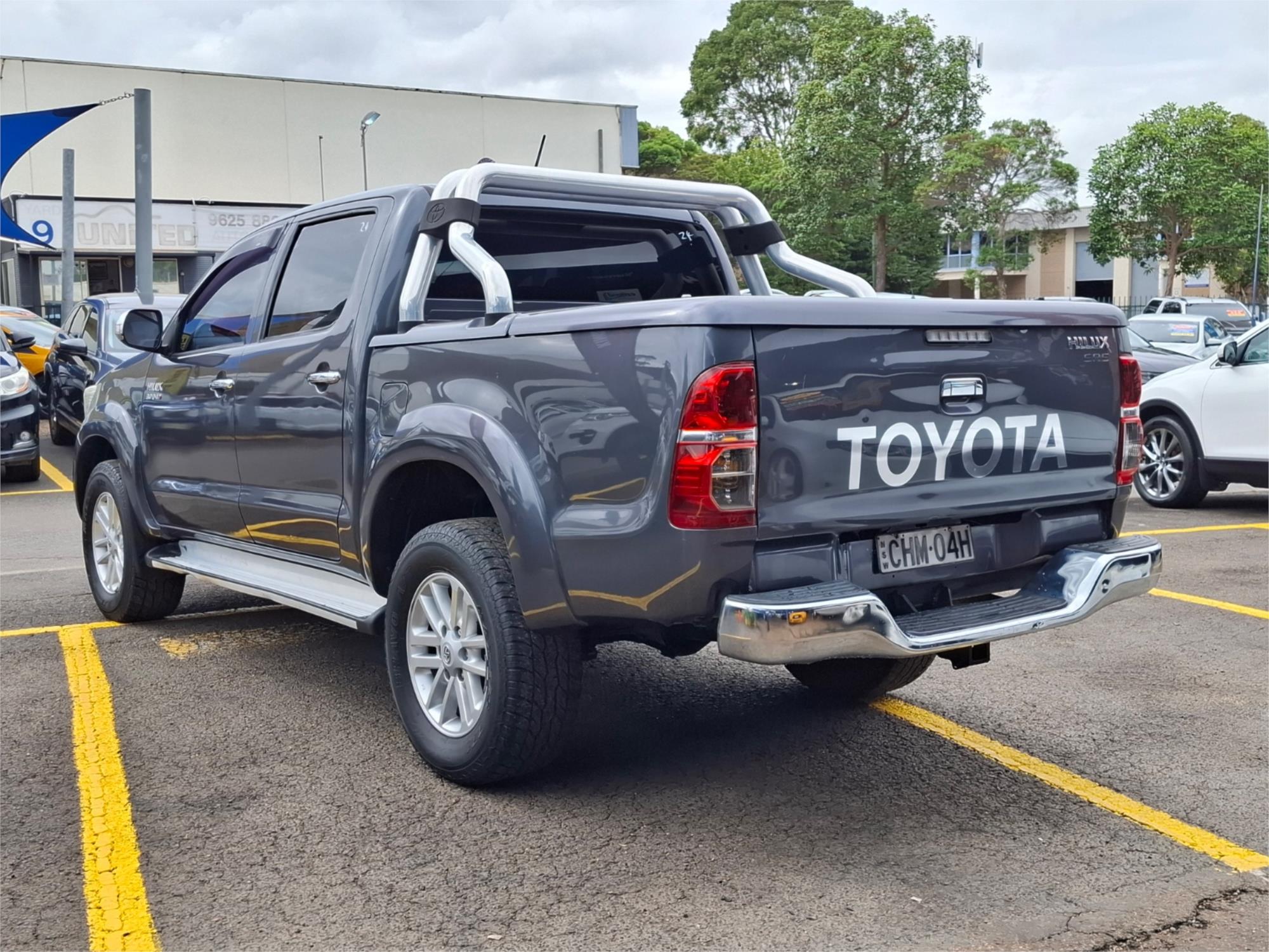 2012 TOYOTA HILUX KUN26R MY12 SR5 (4x4) 4 SP AUTOMATIC DUAL CAB P/UP