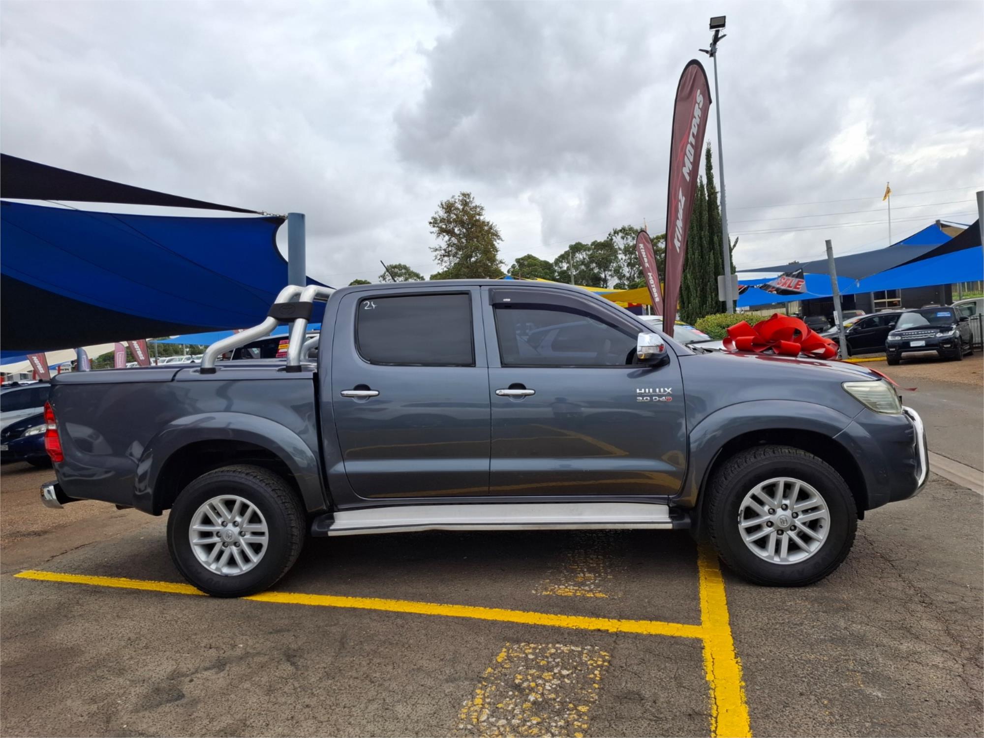 2012 TOYOTA HILUX KUN26R MY12 SR5 (4x4) 4 SP AUTOMATIC DUAL CAB P/UP