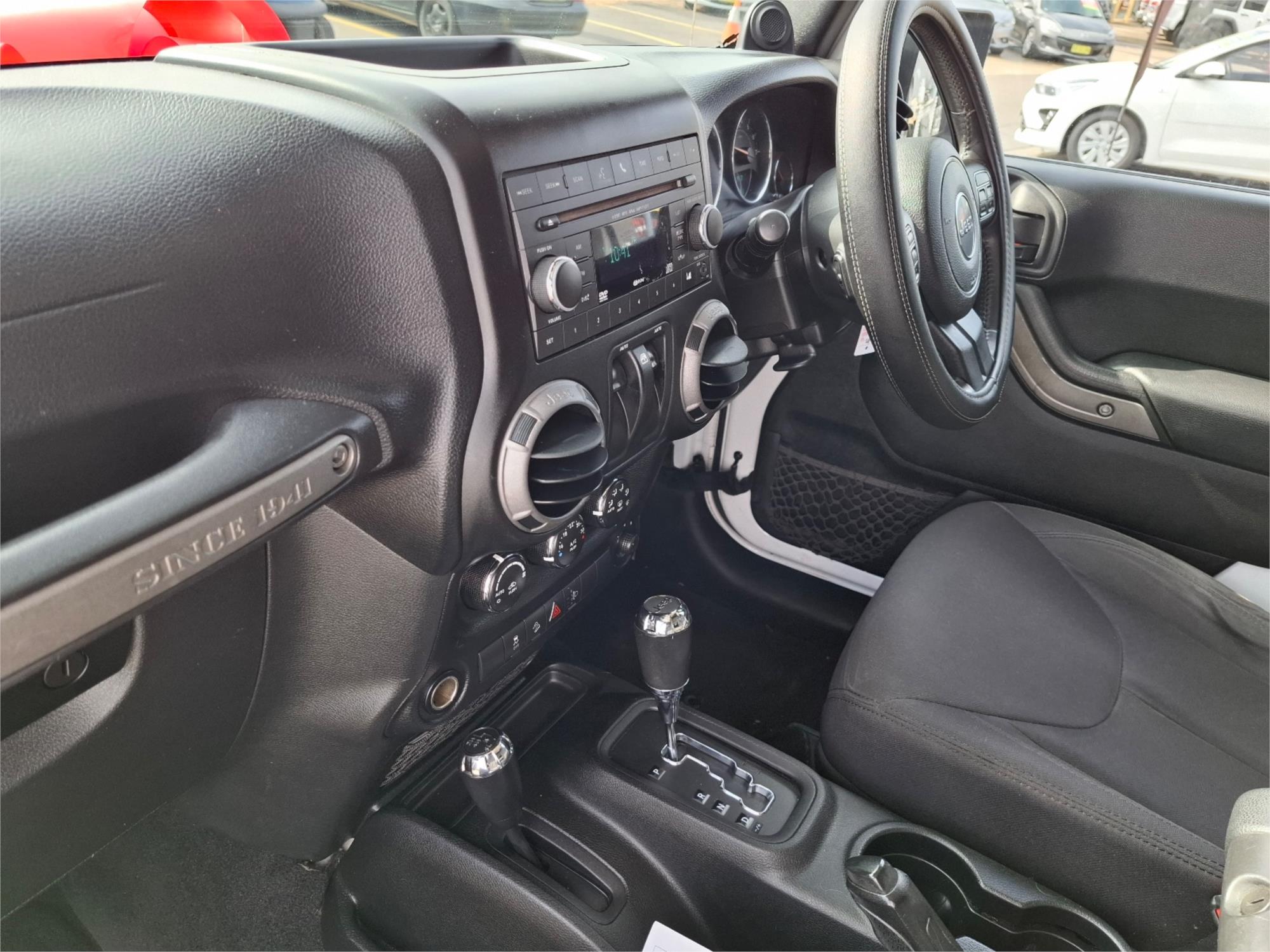 2013 JEEP WRANGLER JK MY13 SPORT (4x4) 5 SP AUTOMATIC 2D SOFTTOP