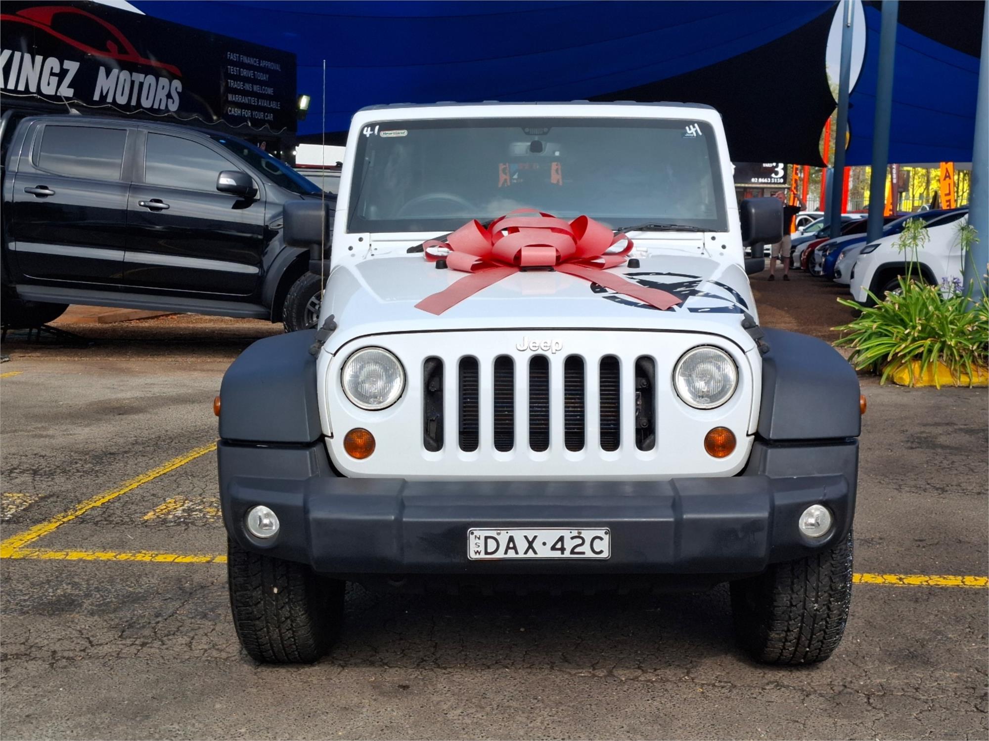 2013 JEEP WRANGLER JK MY13 SPORT (4x4) 5 SP AUTOMATIC 2D SOFTTOP