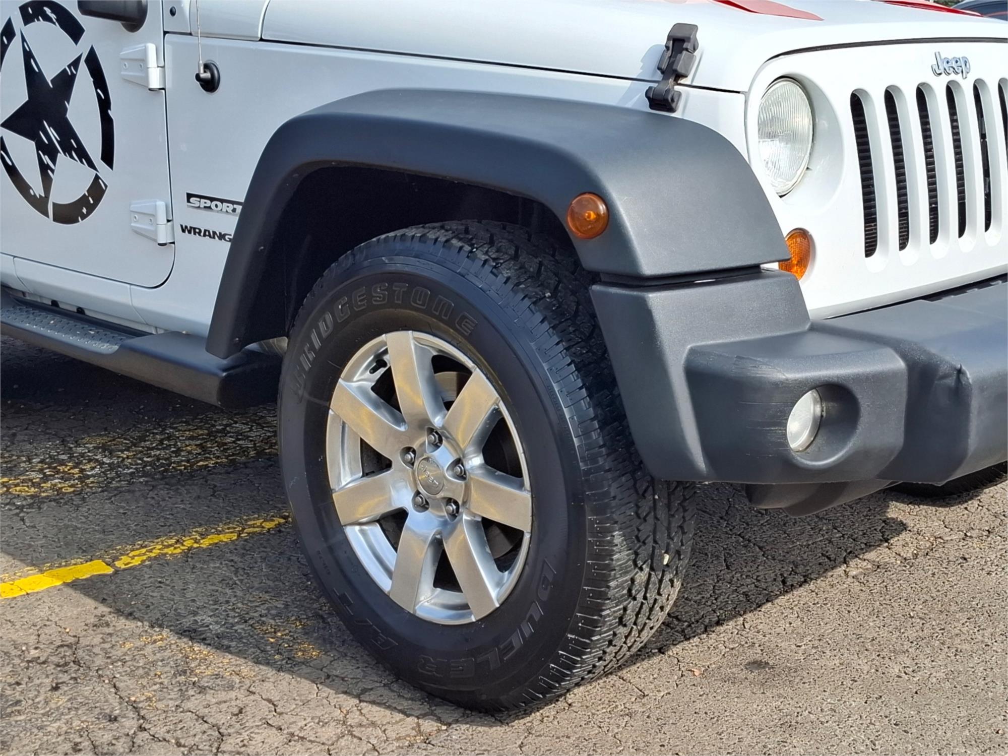 2013 JEEP WRANGLER JK MY13 SPORT (4x4) 5 SP AUTOMATIC 2D SOFTTOP
