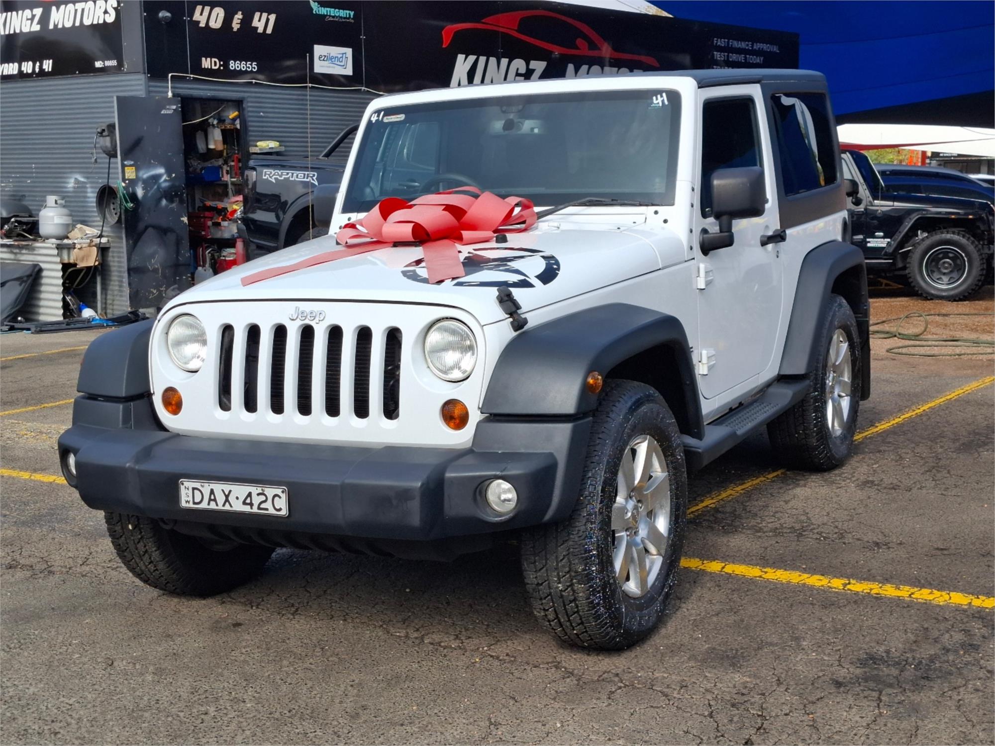 2013 JEEP WRANGLER JK MY13 SPORT (4x4) 5 SP AUTOMATIC 2D SOFTTOP