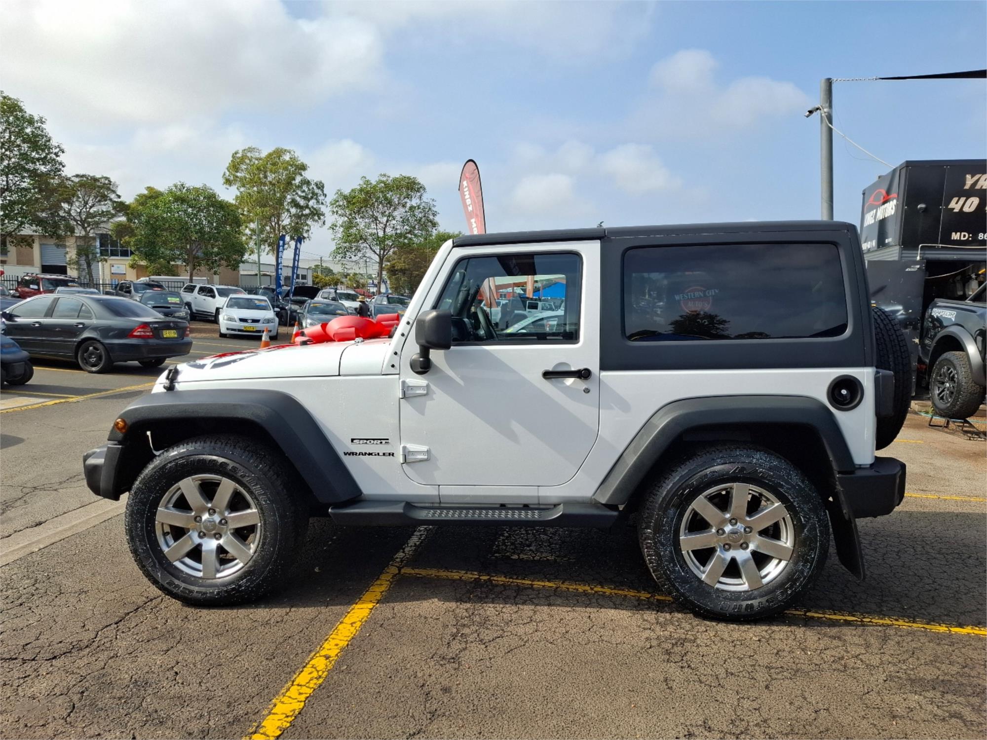 2013 JEEP WRANGLER JK MY13 SPORT (4x4) 5 SP AUTOMATIC 2D SOFTTOP