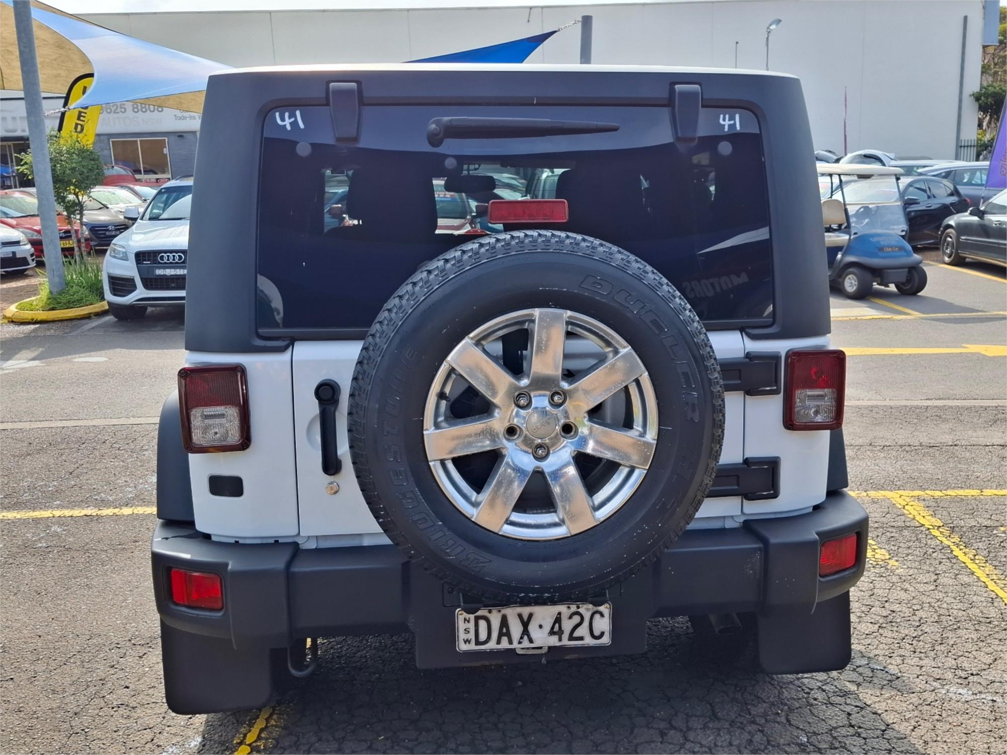 2013 JEEP WRANGLER JK MY13 SPORT (4x4) 5 SP AUTOMATIC 2D SOFTTOP