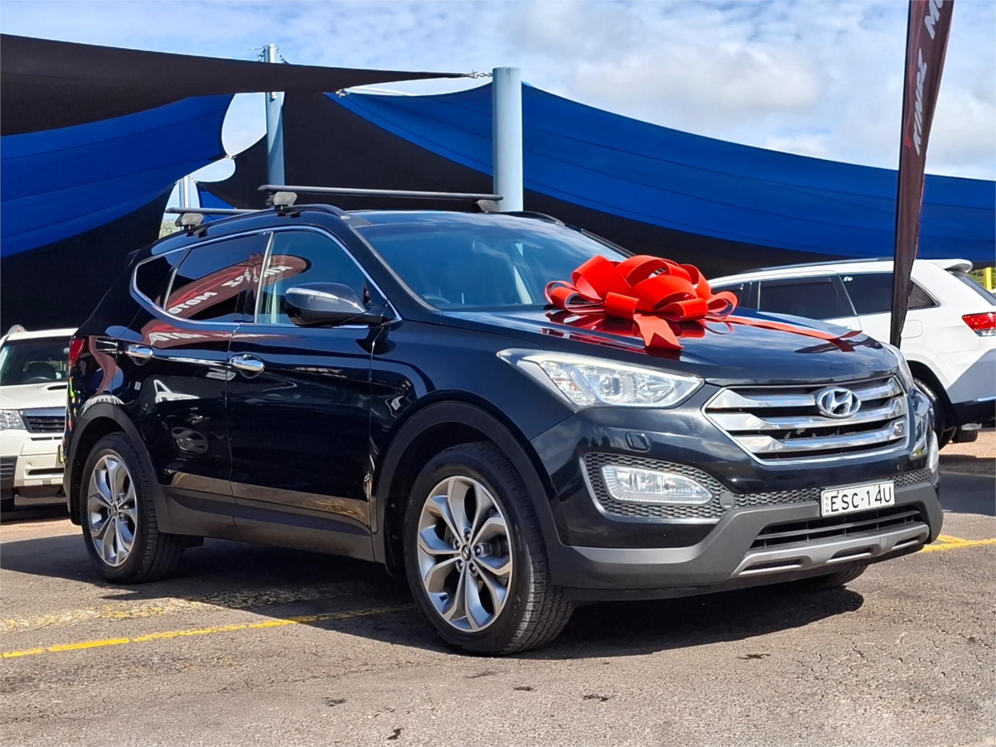 2013 HYUNDAI SANTA FE DM HIGHLANDER CRDi (4x4) 6 SP AUTOMATIC 4D WAGON