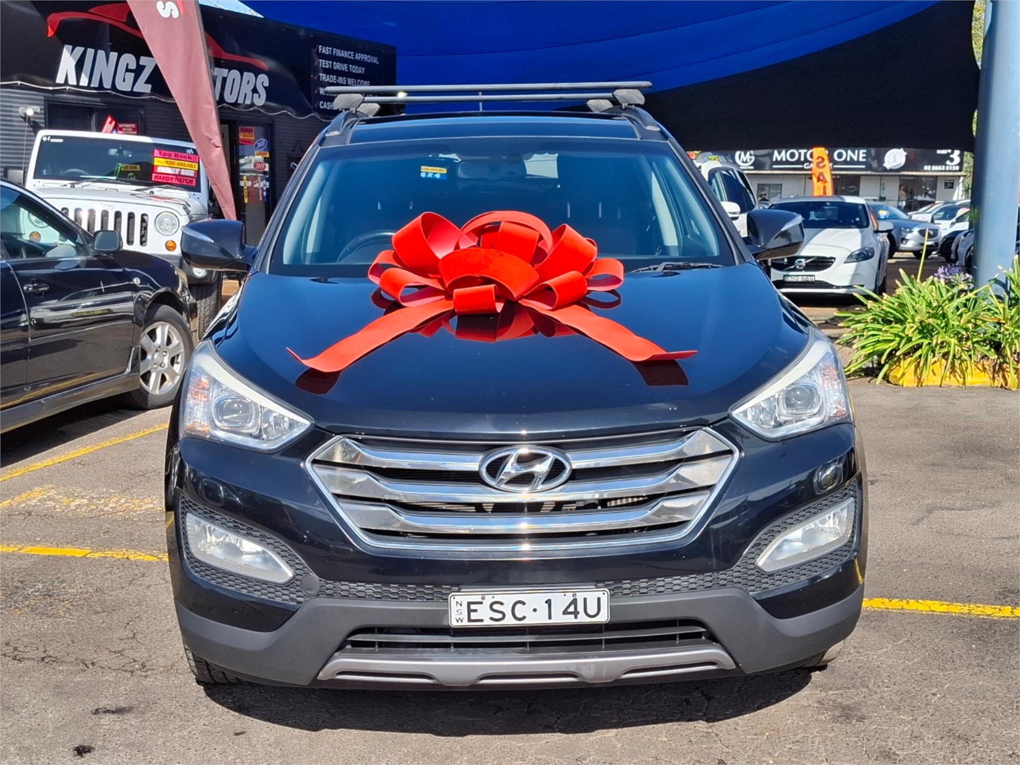 2013 HYUNDAI SANTA FE DM HIGHLANDER CRDi (4x4) 6 SP AUTOMATIC 4D WAGON