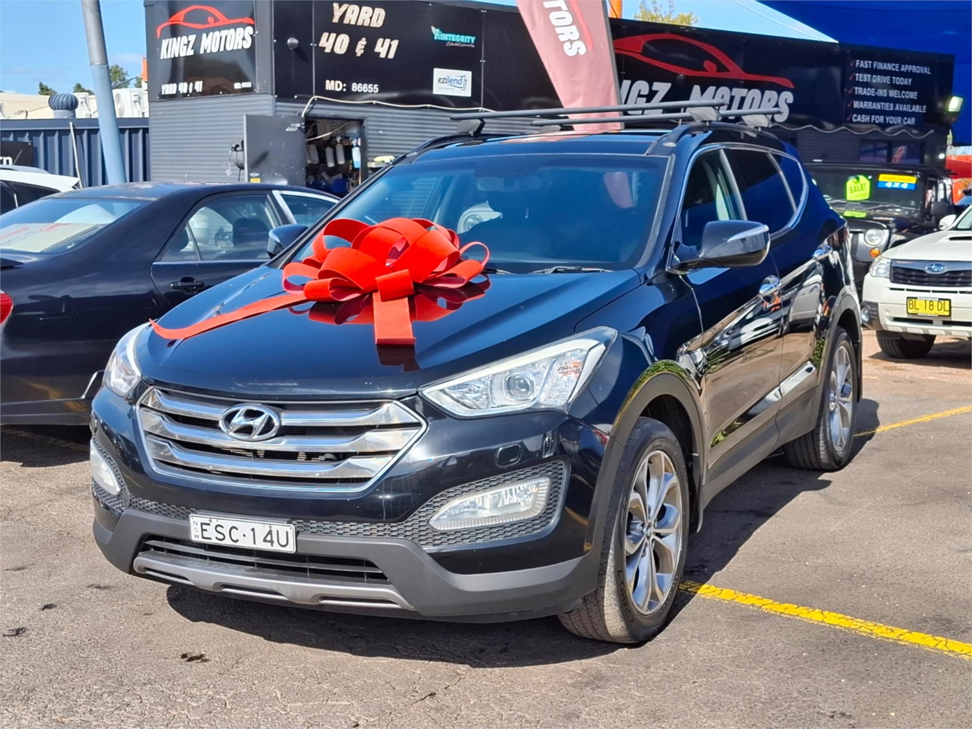 2013 HYUNDAI SANTA FE DM HIGHLANDER CRDi (4x4) 6 SP AUTOMATIC 4D WAGON